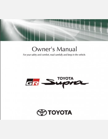 toyota supra 2023 owners manual